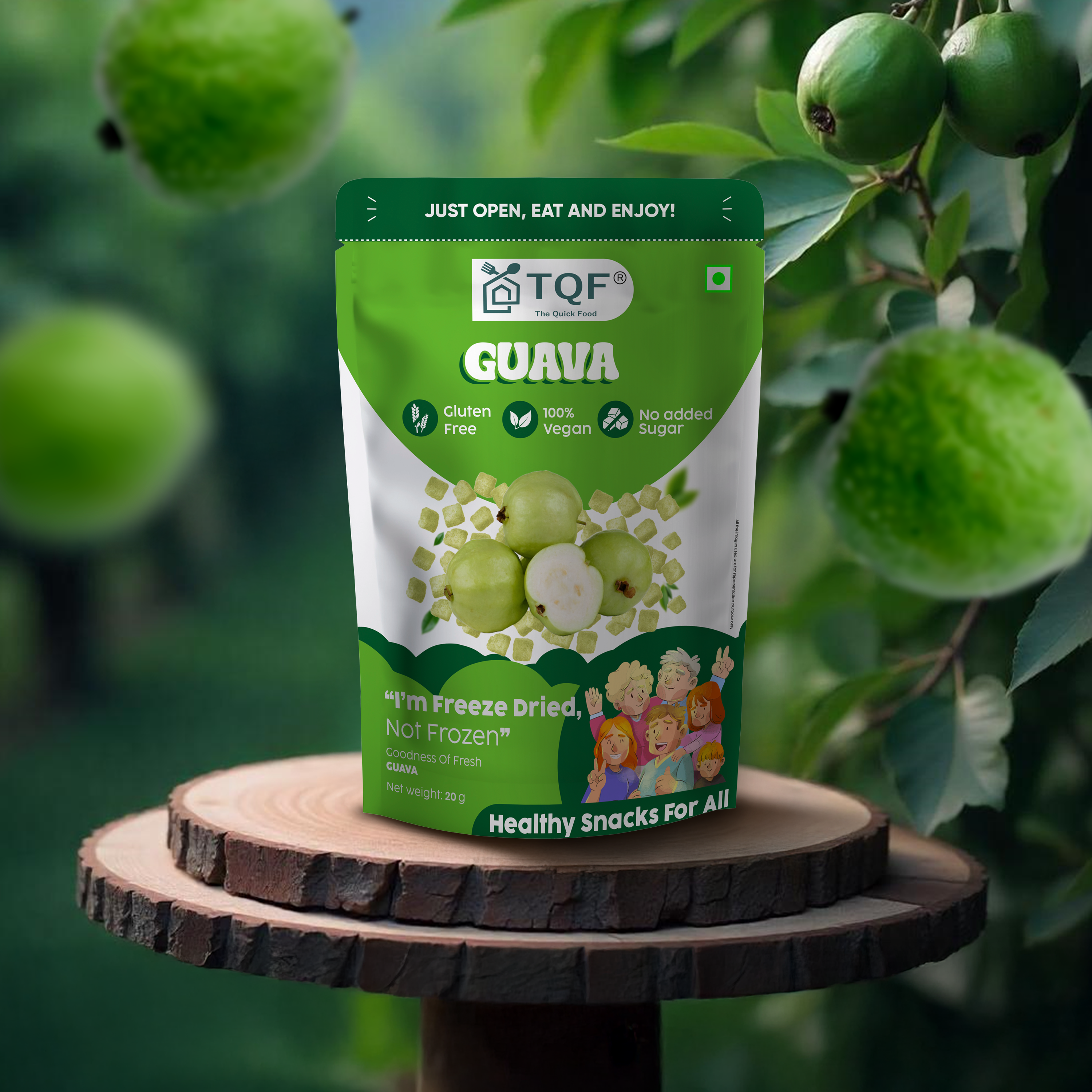 Freeze dried guava